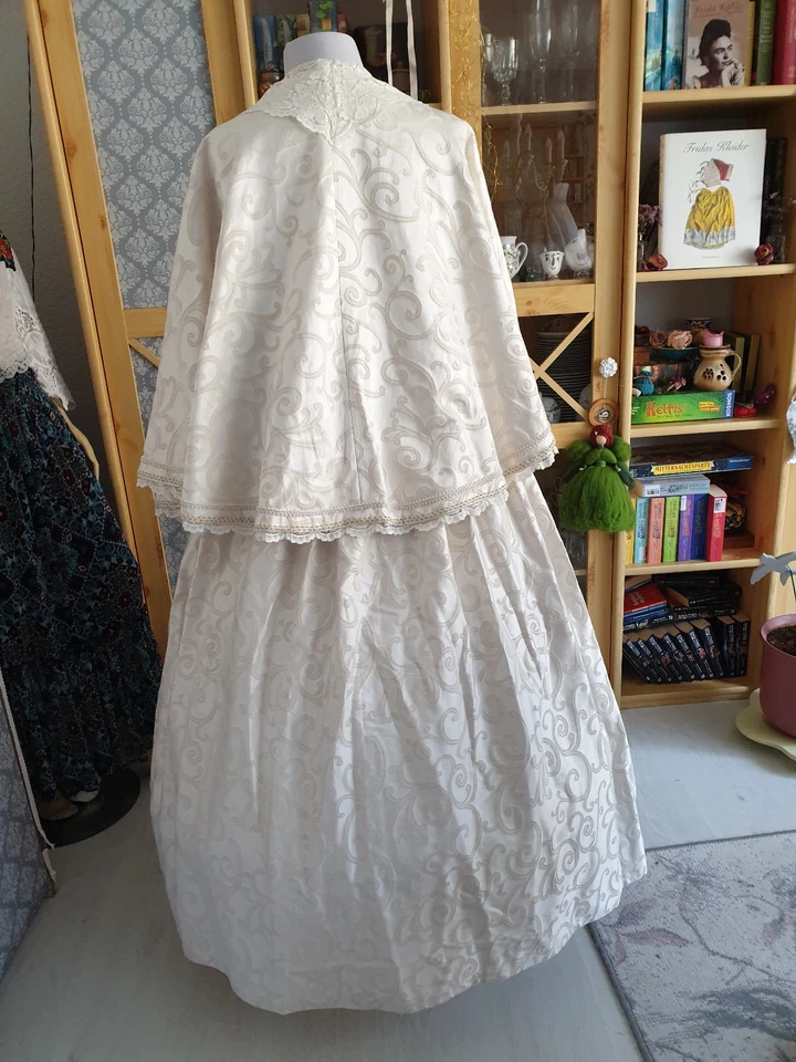 Südstaatenkleid Hochzeitskleid Krinolinenkleid Civil War Westernhochzeit - Bild 2 von 4