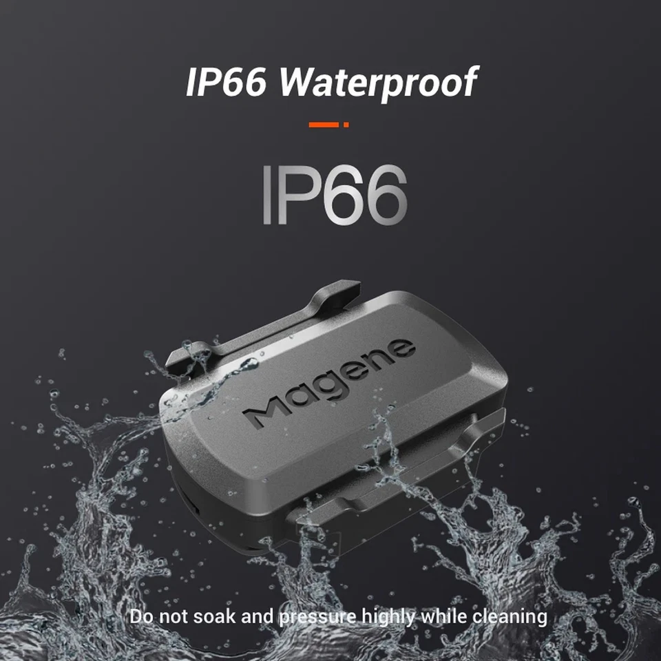 Trittfrequenzgeschwindigkeitssensor ANT+ Bluetooth Dual Sensor für Fahrrad - Bild 3 von 4