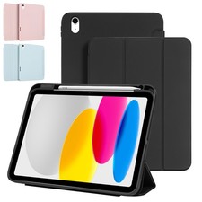 For iPad A16 11th Gen 11 inch 2025 Case Trifold Stand Smart Cover Pencil Holder