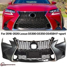 For Lexus Gs300 Gs350 Gs450h 2016-2020 F-sport Front Bumper Cover W/grille Kit