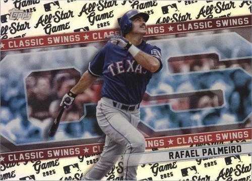 2025 Topps Rafael Palmeiro All Star Game Classic Swings Texas
