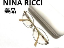 NINA RICCI Eyeglasses Frame TITAN 51  17 135 With Case Pre-Owned 00240701 
