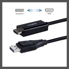 Philips 6' Display Port to HDMI Cable - Black