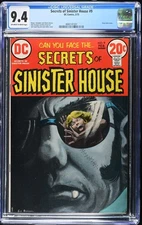 1973 Secrets of Sinister House #9 CGC 9.4 DC Comics