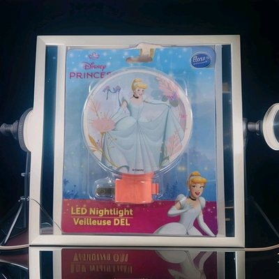 #ad Wall Plug In Disney Princess Led Nightlight $2.99