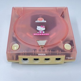 SEGA Dreamcast HELLO KITTY Pink Console region-J retro game Sanrio kawaii 0118