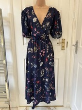 *BNWT* BLUE FLORAL HOLIDAY/PARTY/OCCASION DRESS by LONG TALL SALLY size 18