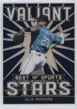 2020 Leaf Best of Sports Valiant Stars Blue 22/25 Julio Rodriguez #VS-06 o7m