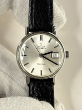 OMEGA Geneve Ladies Vintage 1970’s Automatic Date Silver Dress Watch