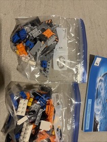 Lego 7338 City Town Coast Guard 100% Complete w/ Manual & Minifigs