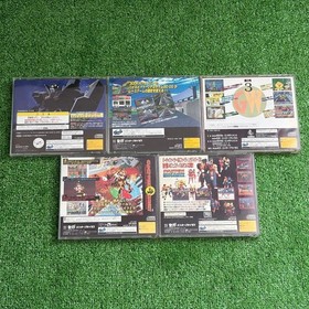 Sega Saturn Mobile Suit Z Gundam Daytona Fighters Clockwork Night