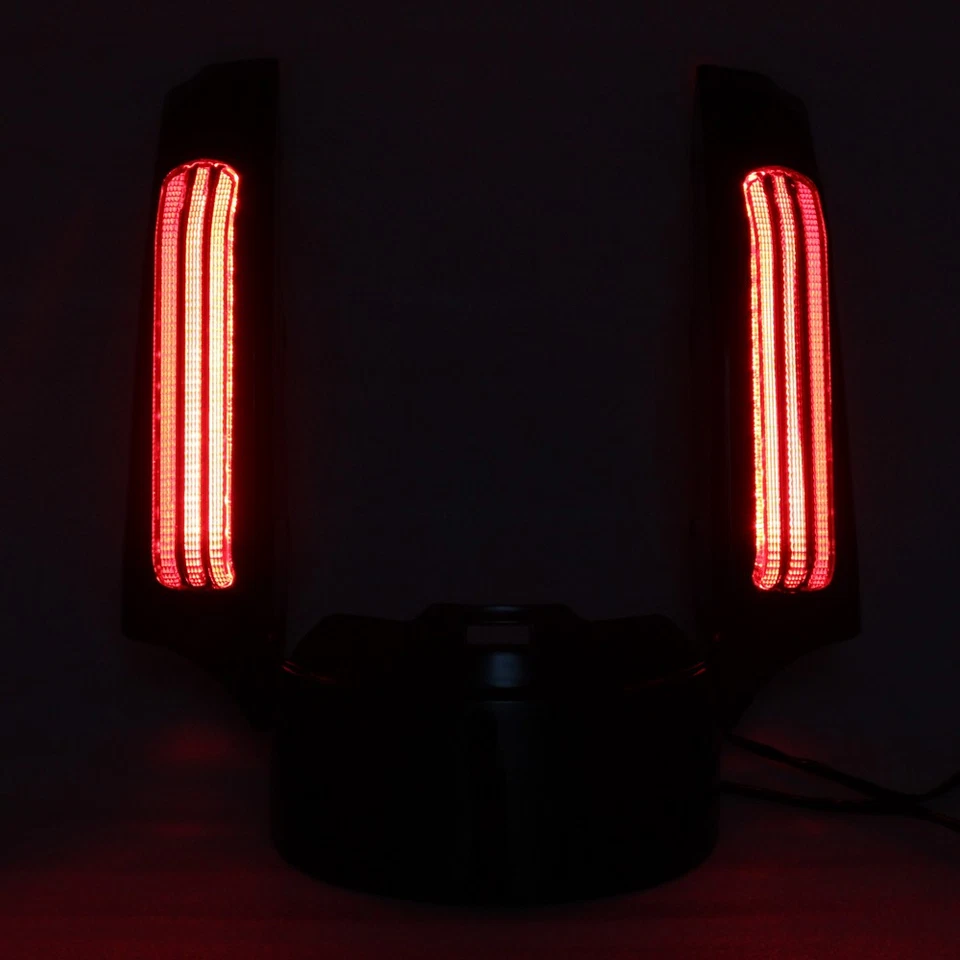 Rear Fender extended w/ Light Fit for Harley Touring Road King Road Glide Fascia - Изображение 2 из 4