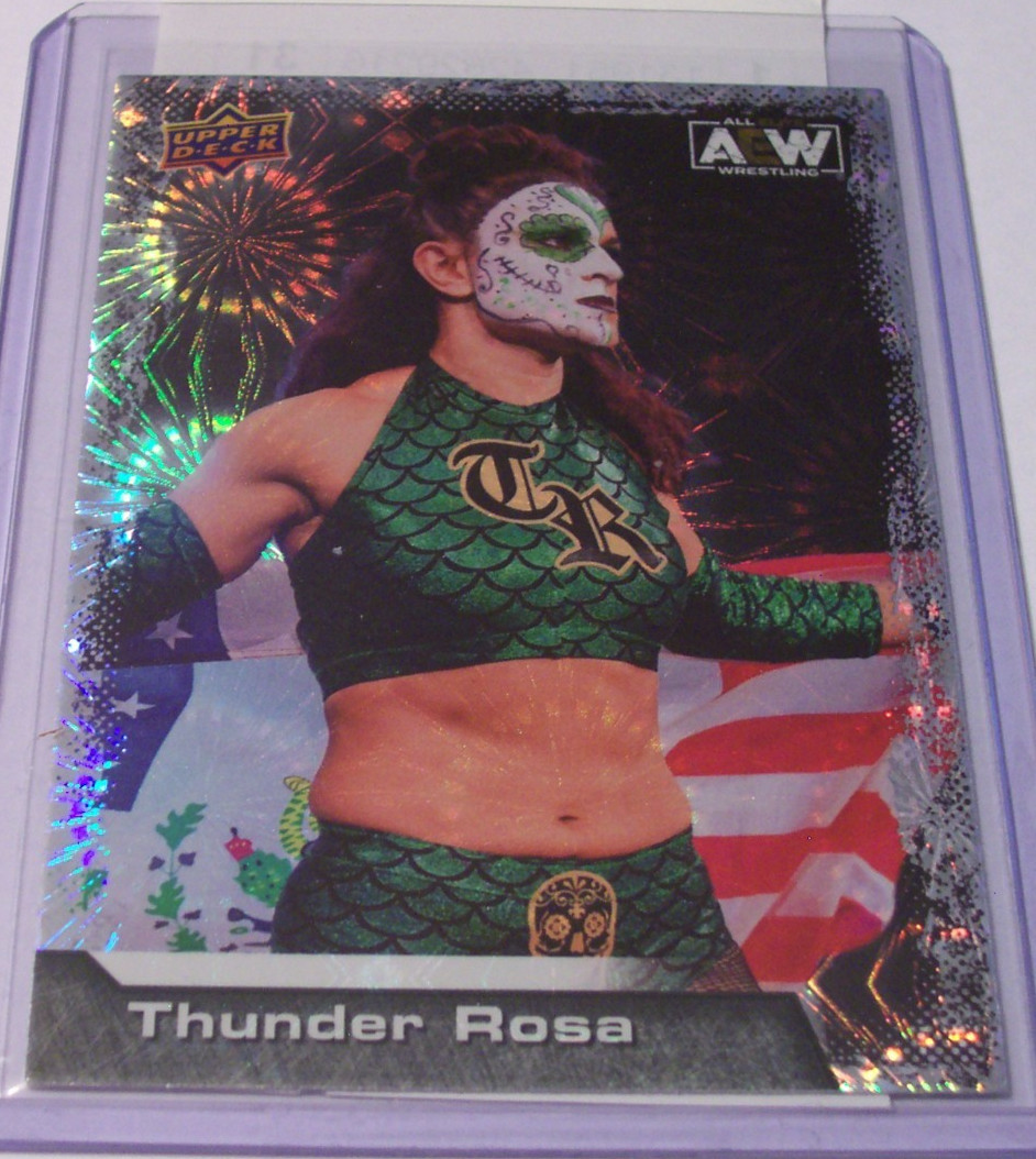 2022 Upper Deck AEW Pyro Parallel Thunder Rosa #63