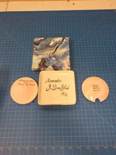 Trinket Dish Set Sister Mom Aunt Gift Box Jewelry Tray Ring Holder Keepsake