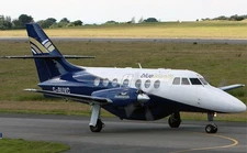 British Aerospace Jetstream 32 Blueisland Desk Wood Airplane NewModel Large 1/48