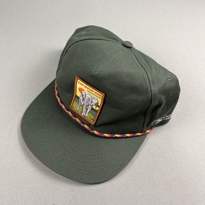 San Diego Zoo Hat Snapback Green Safari Park Elephant Wildlife Alliance Animals