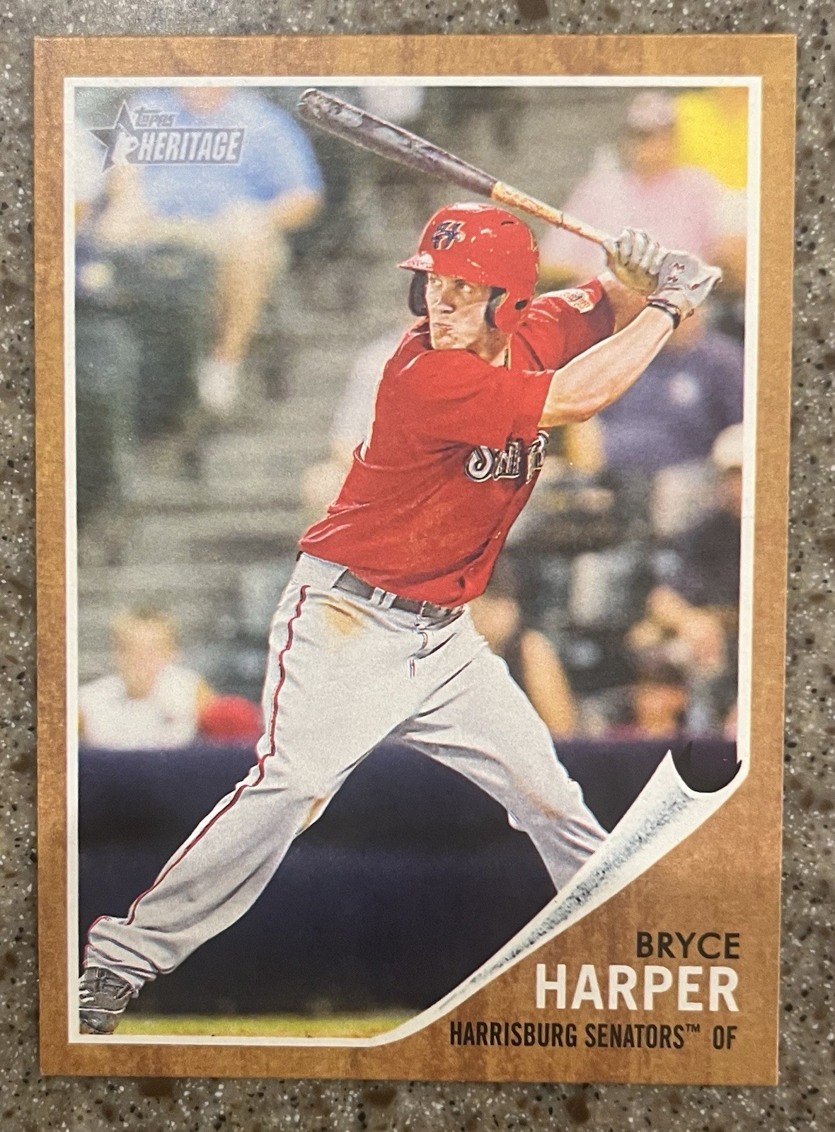 Bryce Harper 2011 Topps Heritage Minor League Edition #16