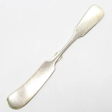 STERLING SILVER INTERNATIONAL 1810 6'' FLAT BUTTER SPREADER KNIFE FLATWARE .925