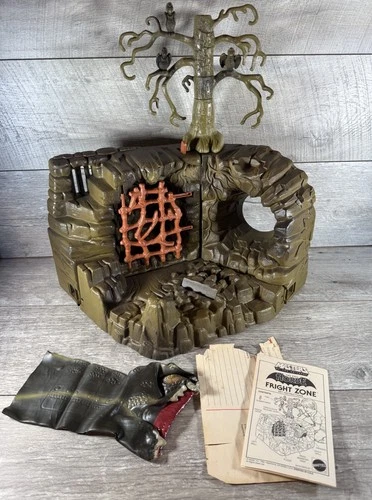 VTG MOTU Fright Zone + Puppet Vintage Heman Masters Of The Universe INCOMPLETE