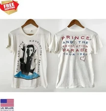 Vintage Styles 1986 Prince and The Revolution Parade Tour Vintage Tee Shirt