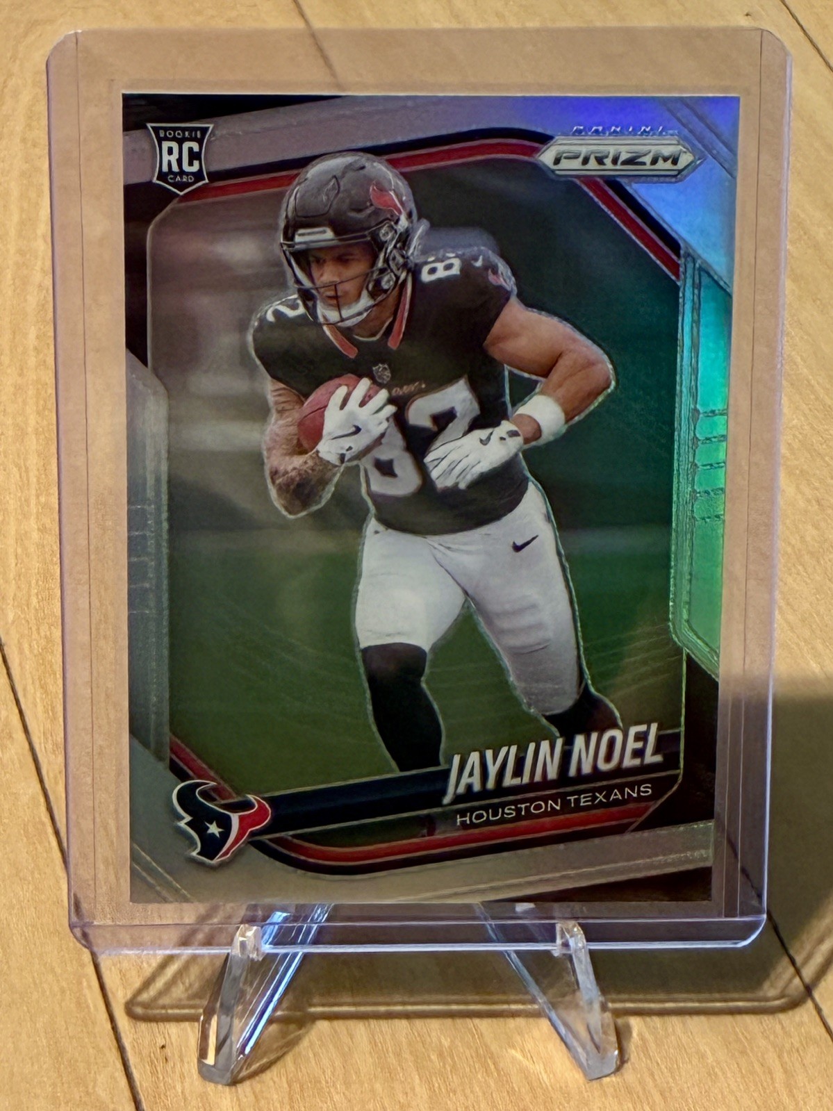 2025 Panini Prizm Jaylin Noel RC Silver Prizm #386 Houston Texans Rookie Card
