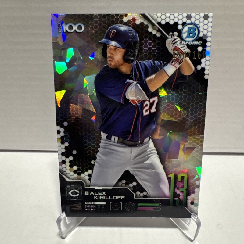 2019 Bowman - Bowman Scouts' Top 100 Alex Kirilloff #BTP-13 Atomic Refractor...