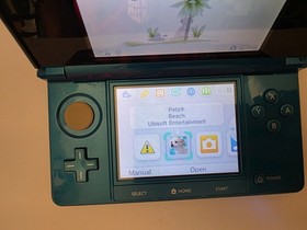 Nintendo 3DS Console CTR-001 with charger - BLUE - TESTED WORKS Japan 