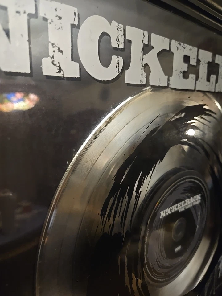 Nickleback The Long Road Riaa Certified Platinum Plaque Official - Imagem 4 de 4