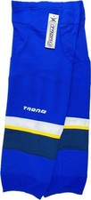 TronX SK300 St. Louis Blues (Royal) NHL Team Dry Fit Hockey Socks - Senior 30"