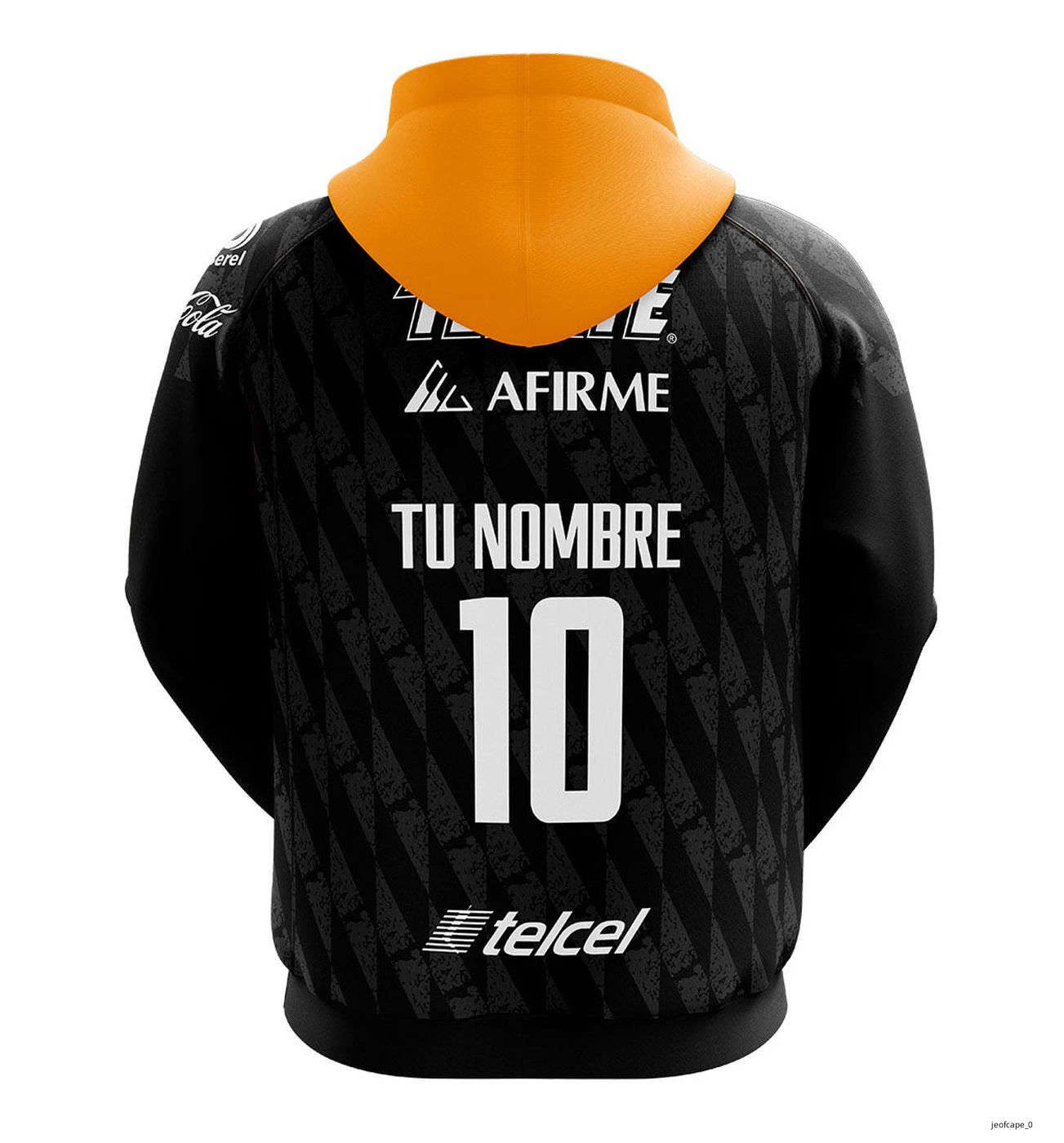 Liga MX Tigres Hoodie Pullover Hooded Gift Fan