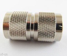 50pcs UHF PL-259 Male to UHF PL-259 Male RF Coaxial Connector Adapter Straight
