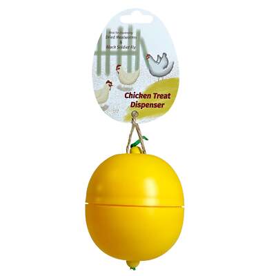 Chicken Treat Dispenser Fun Unique Mealworm Foraging Toy for