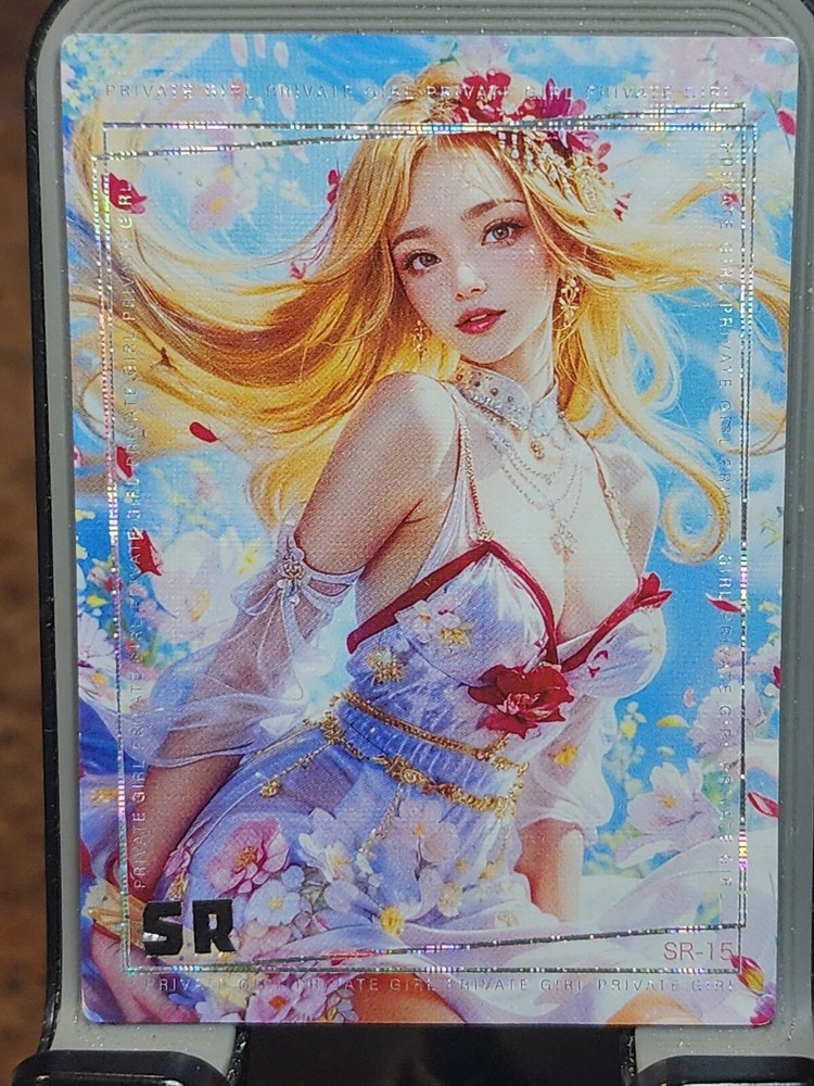NEW Private Girl SR Card Anime Goddess Story Waifu Card SR-15