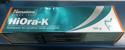 Himalaya HiOra-K Tooth Paste 100gm for Sensitive Teeth and Gums FREE SHIP