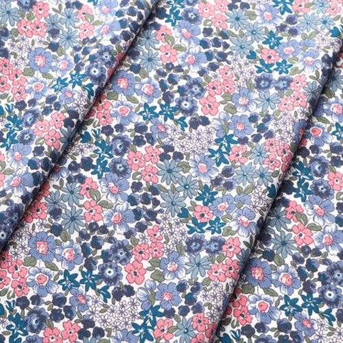 1*1.5m Floral Print Pure Cotton Poplin Fabric DIY Handmade Sewing Dress Cloth - Picture 20 of 41