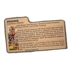 1985 GI Joe Cobra Buzzer Dreadnok File Card