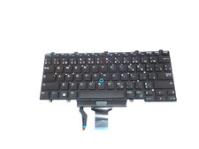 New French Canadian Dell Latitude 5490 7490 5495 Laptop Backlit Keyboard 20HG2