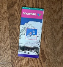 Vintage 1987/1988 Snowbird Ski Resort Brochure