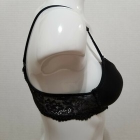 Victoria's Secret bra 34B Dream Angels Lined Demi lace side