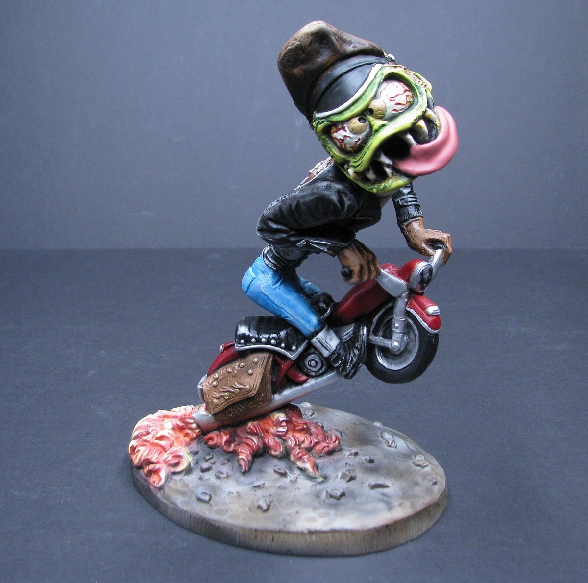 Jimmy Flintstone Nutty Mad Davey Marx Weird-Ohs Motorcycle Jimmy Flintstone Nutty Mad Davey Marx Weird-Ohs Motorcycle