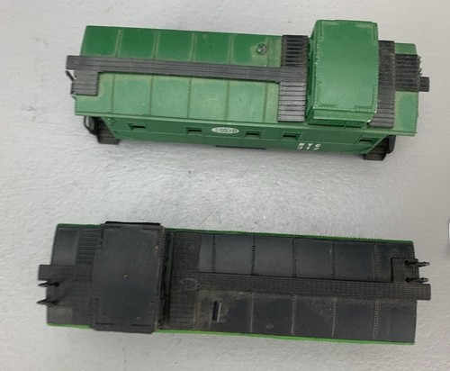 2X HO Riveted Steel End Cupola Caboose Bodies & Floors BN & NYC HO4789 - Picture 6 of 9