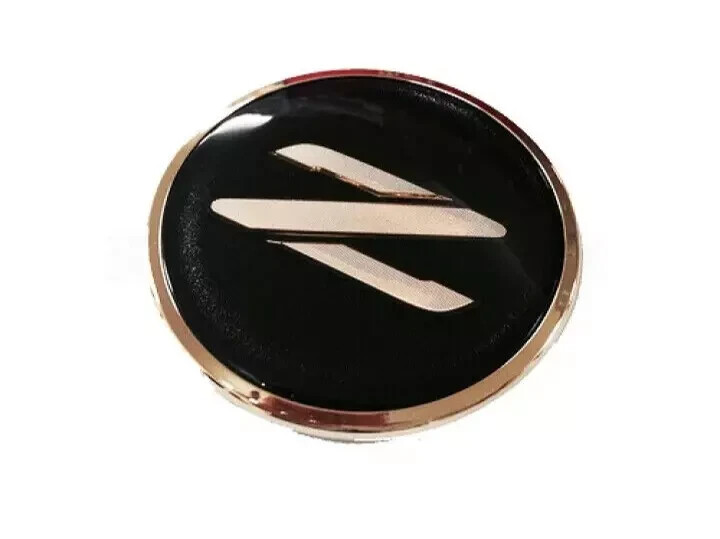 663191283 OEM Bonnet Hood Emblem Gold Black Fairlady Z Z32 300zx