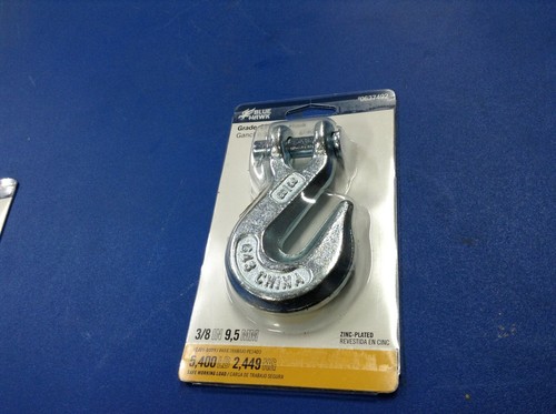 1 Blue Hawk Zinc-Plated GRADE 43 GRAB HOOK 3/8" 5,400 LB  - Afbeelding 1 van 2