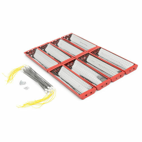 8 X 2KW Spray Baking Booth Infrared Red Paint Curing Light Heating Lamp