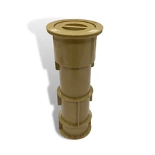 Aquastar US108 7.5" Umbrella Stands with Sleeve and Center Cap Tan (1 Pack)