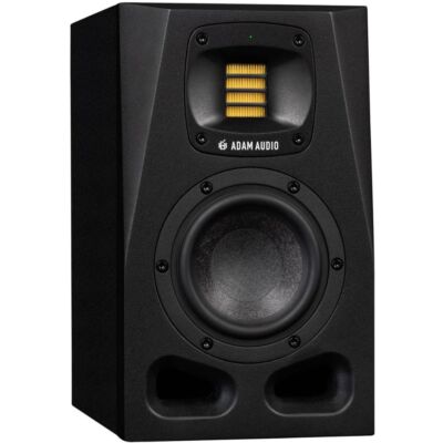 Adam Audio A4V 130W 4'' Active 2-Way Nearfield Studio Monitor (Single, Black)