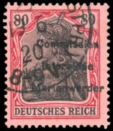 Dt.Abstimmgeb. Marienwerder, 1920, 19, gestempelt