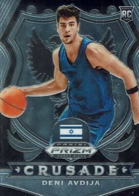 2020 Panini Prizm Draft Picks Rookie Karte No. 86 Deni Avdija Crusade