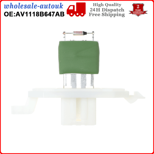 HEATER BLOWER RESISTOR FOR FORD TRANSIT CUSTOM CUSTOM V362 Bus Van 1804471 - Picture 4 of 10