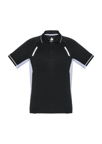 Biz Collection Mens Renegade Polo W/ Silver Reflective Trims Team Uniform Casual - Picture 14 of 29